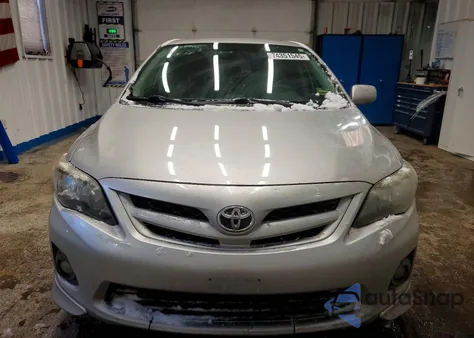 2012 Toyota Corolla Base из США, поврежденный, VIN 2T1BU4EE5CC916188